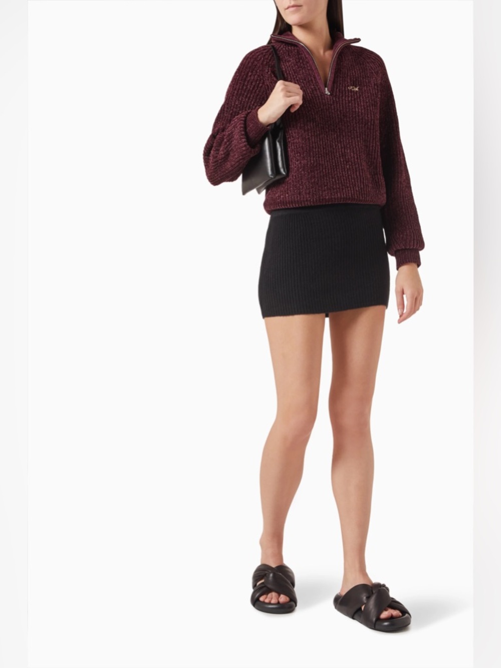 KITH Presley Zip-up Sweatshirt in Chenille